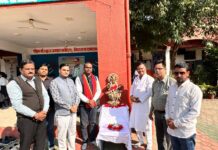 पीएम श्री जवाहर नवोदय विद्यालय शमशाबाद में वंदे मातरम के 150 वर्ष पूर्ण होने पर वर्षभर चलेगा आयोजन