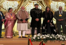 ‘गोल्डन बॉय’ नीरज चोपड़ा ने रिसेप्शन में डांस फ्लोर पर जमाया धमाल