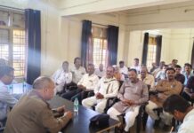 आगामी त्योहारों को लेकर श्यामपुर तहसील कार्यालय में शांति समिति की बैठक संपन्न