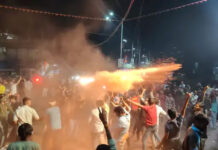 रायसेन में दिवाली और होली एक साथ: भारत की विश्व विजय पर थिरका शहर, सागर-भोपाल तिराहे पर उमड़ा जनसैलाब