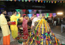 🔥 CM हाउस में गूंजे वैदिक मंत्र: मुख्यमंत्री डॉ. मोहन यादव ने किया होलिका दहन