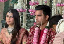 सचिन के घर बजी शहनाई: अर्जुन तेंदुलकर और सानिया चंडोक की ‘रॉयल वेडिंग’, बिग बी से लेकर अंबानी और धोनी तक पहुंचे दिग्गज