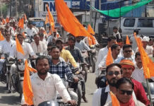 रायसेन में भक्ति और शौर्य का संगम: चेटीचंड पर झूलेलाल के जयकारे और वीरांगना अवंतीबाई की याद में निकली विशाल वाहन रैली