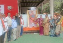 नमन: बरखेड़ी दोराहा में गूंजा वीरांगना अवंती बाई लोधी का जयघोष