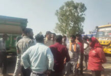 भोपाल-विदिशा हाईवे पर महाजाम: तुलाई न होने से भड़के किसान, 3 KM तक थमे वाहनों के पहिए