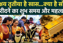 Akshaya Tritiya 2026: आज खरीदारी का महामुहूर्त! सोना खरीदने के लिए नोट करें शुभ चौघड़िया और पूजा का समय