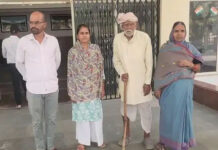 विदिशा: बागरोद के ऐतिहासिक राधा-कृष्ण मंदिर का विवाद फिर गरमाया, 90 वर्षीय बुजुर्ग पुजारी और महिला ने लगाया कब्जा व प्रताड़ना का आरोप