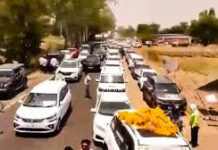 BJP नेता सौभाग्य सिंह ठाकुर के काफिले पर विवाद: पीएम मोदी की ईंधन बचत अपील के बीच वायरल हुआ वीडियो