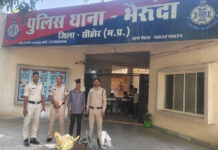 भैरूंदा पुलिस की बड़ी कामयाबी: दुकान का ताला तोड़ने वाले और किसान के पैसे उड़ाने वाले शातिर चोर को दबोचा, 60 हजार का माल बरामद
