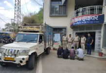 सीहोर: इछावर पुलिस की बड़ी कार्रवाई, बिजली तार चोर गिरोह के 4 सदस्य गिरफ्तार; 5.80 लाख का माल जब्त