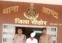 आष्टा पुलिस की बड़ी कार्रवाई: नाबालिग के अपहरण और दुष्कर्म का ₹2,000 का इनामी आरोपी गिरफ्तार, 1 साल से था फरार