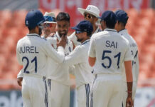 🏏 न्यू चंडीगढ़ टेस्ट: टीम इंडिया का विशाल स्कोर, अफगानिस्तान बैकफुट पर; डेब्यू स्टार मानव सुथार ने बरपाया कहर!