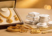 सराफा बाजार में तगड़ा उछाल: चांदी ₹4,100 से ज्यादा महंगी होकर 2.20 लाख के पार; सोना भी ₹1,095 चढ़ा, देखें आज के भाव