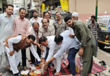आष्टा: कौमी एकता की मिसाल! मस्जिद और शीतला माता मंदिर को जोड़ने वाले मुख्य मार्ग का भूमिपूजन; दोनों समुदायों ने मिलकर शुरू कराया काम