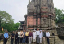आष्टा के देवबड़ला में फिर शुरू होगा ऐतिहासिक धरोहर का जीर्णोद्धार: पुरातत्व कमिश्नर ने किया दौरा; नेवज नदी के उद्गम स्थल पर बनेंगी 3 शॉर्ट फिल्में