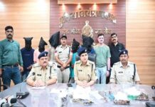 शाजापुर:लूट का सोना-चांदी, कार सहित लगभग 16 लाख 50 हजार रूपये से अधिक की संपत्ति जब्त