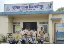 राजगढ़ में राजस्थान का हिस्ट्रीशीटर बाइक चोर गिरफ्तार: नशे की लत पूरी करने के लिए चुराता था गाड़ियां; 4 मोटरसाइकिलें जब्त