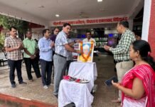 पीएमश्री जवाहर नवोदय विद्यालय शमशाबाद में धूमधाम से मना शिक्षक दिवस: महान शिक्षाविद डॉ. सर्वपल्ली राधाकृष्णन को दी श्रद्धांजलि; शिक्षकों का श्रीफल व कलम देकर किया सम्मान