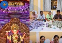 लालबागचा राजा दान: 3 दिनों में ₹3.18 करोड़ का रिकॉर्ड बंपर चढ़ावा लालबागचा राजा चढ़ावा 2026