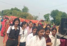 श्रद्धालुओं ने सांवल माता को चुनरी भेंट की, कन्या पूजन कर भंडारा, जतरा जमकर खरीददारी की