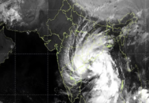 Cyclone Arnab: आधे भारत तक फैले दिखे चक्रवात अर्नब के बादल, INSAT-3DS की सैटेलाइट तस्वीर ने खींचा ध्यान; आंध्र प्रदेश में लैंडफॉल के बाद कमजोर पड़ा तूफान