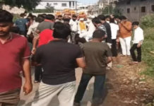 देवास में जवारा विसर्जन के दौरान मधुमक्खियों का हमला, राजोदा में 40 और अगेरा में 25 लोग घायल; युवक की हालत गंभीर