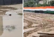 दिल्ली के रामलीला मैदान में बारिश से बिगड़े हालात, 1 नवंबर को INDIA गठबंधन की महारैली से पहले पानी और कीचड़ बनी चुनौती