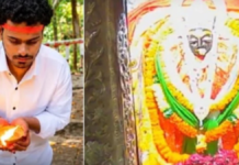 प्रेमिका से शादी की मन्नत लेकर मैहर मां शारदा मंदिर पहुंचा युवक, जलता दीपक हाथ में लेकर घुटनों के बल चढ़ीं करीब 1,100 सीढ़ियां